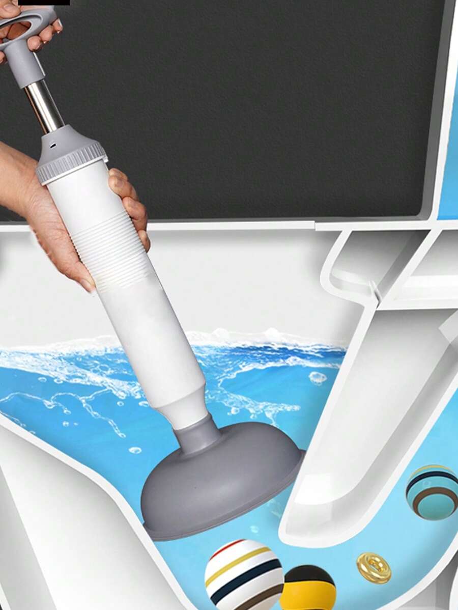 1入組橡膠馬桶塞，浴用現代主義雙色調塞 - 彩色 - 查看 1