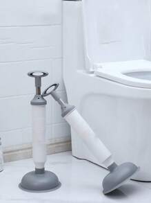 1入組橡膠馬桶塞，浴用現代主義雙色調塞 - 彩色 - 查看 2