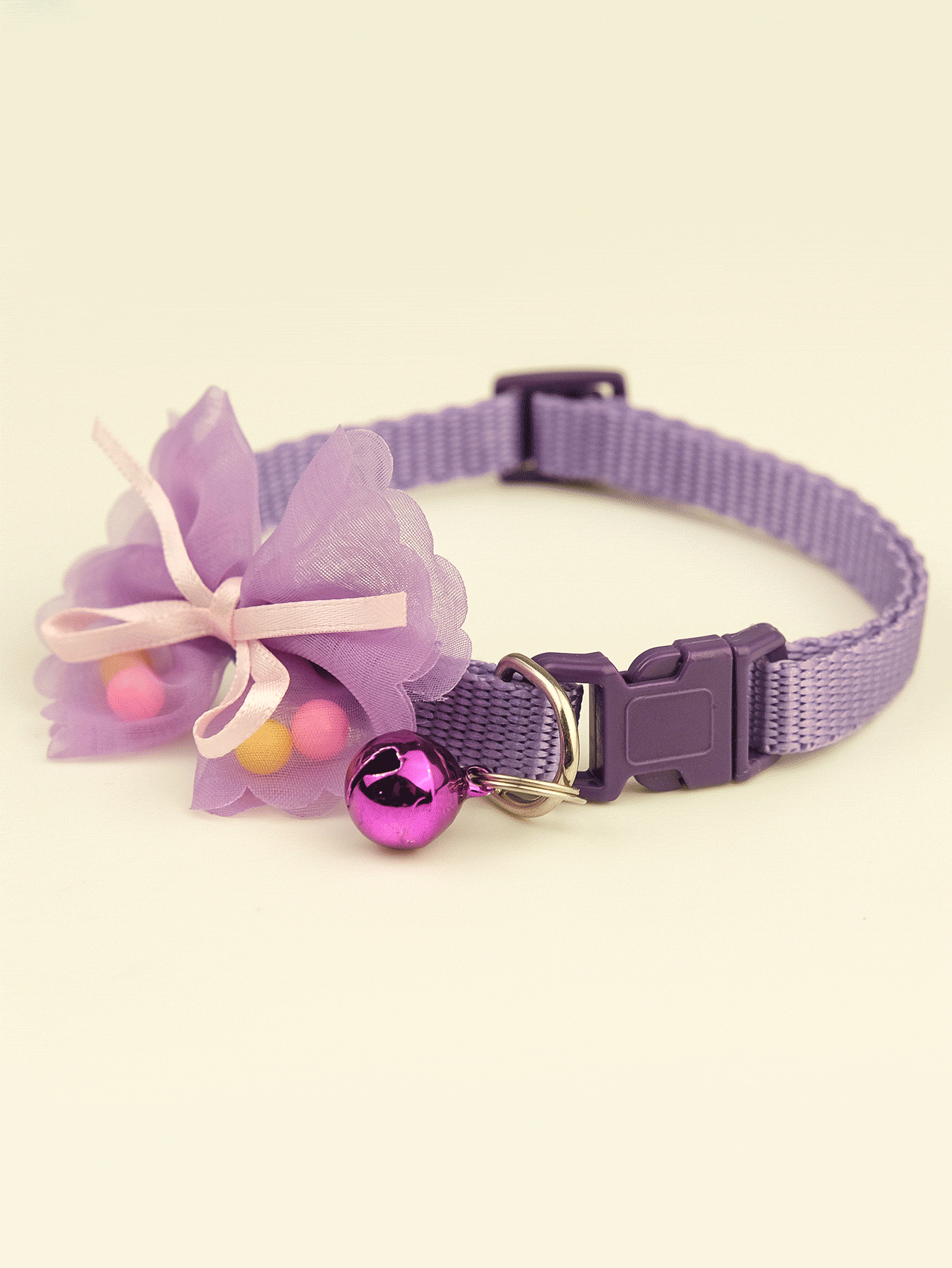 1pc Bow Decor Pet Collar For Dog And Cat For Outdoor SHEIN USA