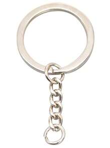 10pcs Iron Keychain Tool - Silver - View 3