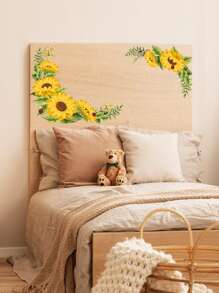 1 pieza Etiqueta engomada del refrigerador con patrón de girasol - Multicolor - Ver 6