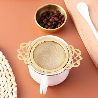 2 piezas Filtro de té de acero inoxidable para volver al colegio