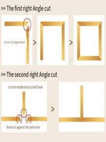 1pc Self-Adhesive Chamfering Silver Seam Sticker For Marble Tiles - Gold - View 10