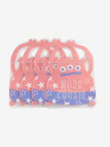 10 piezas Bolsa de caramelo con estampado de dibujos animados - Multicolor - Ver 3