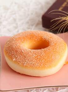 1pc Donut Shaped Artificial Food - Yellow - View 2