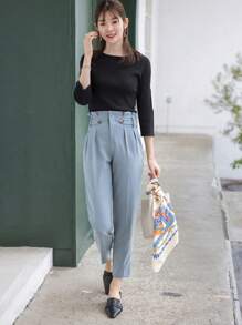 DAZY Cut Out Ribbed Knit Sweater,Fall Clothes