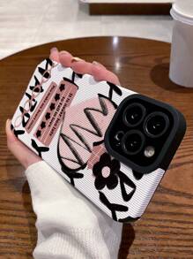 Funda para móvil con estampado de letra - Multicolor - Ver 3