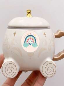 500pcs/roll Cartoon Rainbow Stickers - Multicolor - View 3