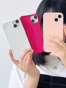 3 件装极简纯色多巴胺手机壳，果冻色系，白色/粉色/玫瑰红，兼容 和 Galaxy 系列手机，包括 17 Pro Max、Galaxy S26/S26 Plus/S26 Ultra。 - 彩色 - 查看 7