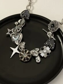 Bông tai dạng vòng tối giản bằng thép không gỉ thời trang và phổ biến dành cho nam giới làm quà tặng trang sức và tạo vẻ ngoài sành điệu - Nhiều màu - Xem 1