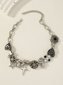 Bông tai dạng vòng tối giản bằng thép không gỉ thời trang và phổ biến dành cho nam giới làm quà tặng trang sức và tạo vẻ ngoài sành điệu - Nhiều màu - Xem 2