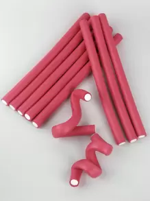 1 paquete rizador de pelo,herramientas para el cabello - Rosa - Ver 1