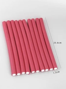 1 paquete rizador de pelo,herramientas para el cabello - Rosa - Ver 4