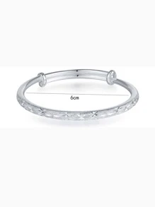 1 chiếc vòng tay Baby's Breath/Vòng tay mưa sao băng dành cho phụ nữ, Quà tặng cho mẹ, Thiết kế độc đáo, Thích hợp cho ngày lễ tình nhân - Màu Bạc Cổ - Xem 6