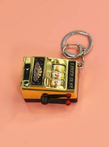 1入組男士遊戲機器吊飾時尚鑰匙圈適用於鑰匙裝飾用品 - 彩色 - 查看 3