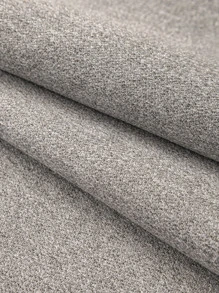 1pc Solid Color Sofa Towel, Minimalist Polyester Anti-slip Sofa Cover Blanket For Living Room - Light Grey - View 5