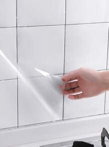 1入組寵物廚房極簡透明防油貼紙 - 無色 - 查看 4