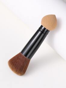 1个多功能双头化妆海绵刷/粉底刷/遮瑕刷/腮红刷/修容刷/古铜粉刷/散粉刷/粉底刷/腮红刷/赠品 - 彩色 - 查看 2