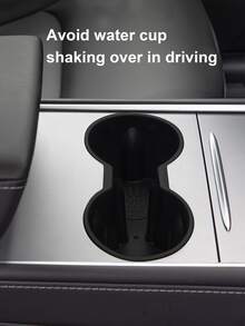Car-Mounted Cup Holder With Anti-Shaking Function - Black - View 2