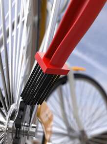 1pc Bicycle Chain Three-sided Cleaning Brush