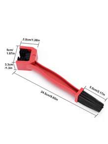 1pc Bicycle Chain Three-sided Cleaning Brush