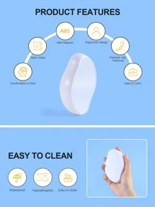 1 Công cụ loại bỏ da chết ở chân - trắng - Xem 5