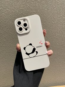 Funda para móvil con patrón de panda de dibujos animados - Multicolor - Ver 1