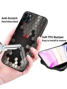 Geometric Pattern Phone Case - Multicolor - View 5