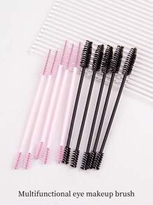 10pcs Double-ended Eyelash Brush - Multicolor - View 5