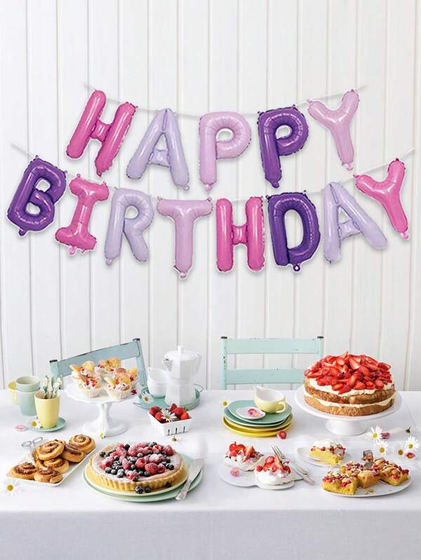 kumozawa 13 pièces Ballons de décoration de fête d'anniversaire arc-en-ciel de 16 pouces (pailles non incluses)