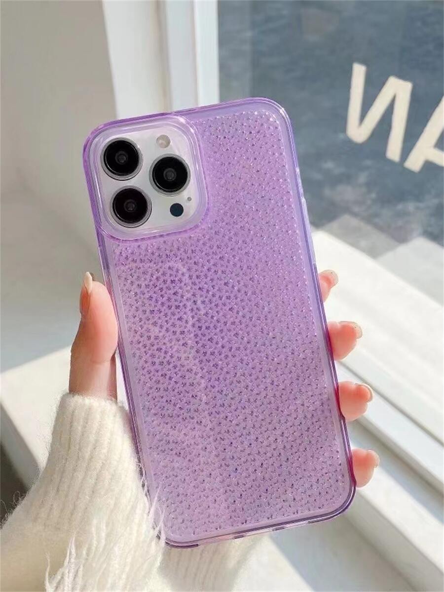 Rhinestone Decor Phone Case