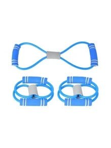 1入組瑜伽彈力帶 - 藍色 - 查看 7