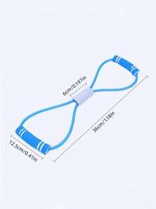 1入組瑜伽彈力帶 - 藍色 - 查看 8