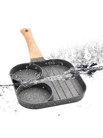 1入組鋁鍋廚房用北歐多格煎鍋