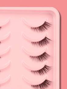 10對超長假睫毛 - 黑色 - 查看 2