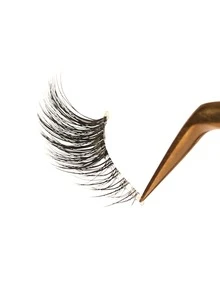 10對超長假睫毛 - 黑色 - 查看 4