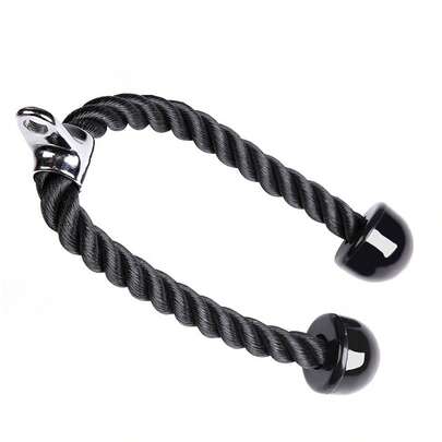 Black Pull Gym Workout Triceps Rope