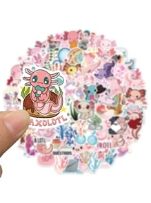 100pcs Cartoon Graphic Assorted Sticker, Cute Multi-purpose Sticker For DIY Craft, Decoration - Multicolor - View 2