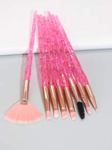 20 piezas Juego de brochas de maquillaje, Juego de brochas, Kit de brochas de maquillaje, Juego de brochas de maquillaje, Juego de maquillaje completo, Juego de brochas de maquillaje, Kit de maquillaje completo, Juego de brochas, Juego de brochas de maquillaje, Juego de regalo de maquillaje - Rosa - Ver 6