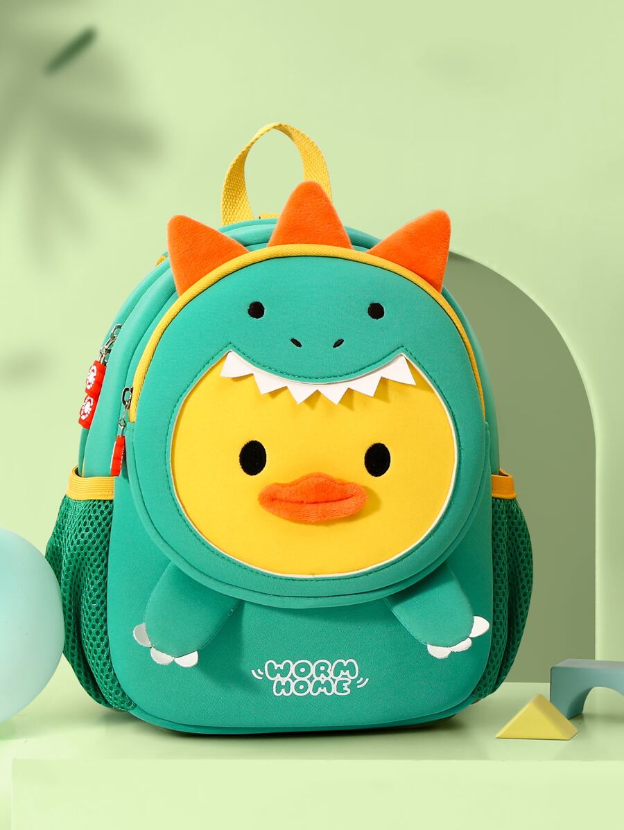 Đồ họa chữ cái túi mới lạ cho trẻ em - màu xanh lá - Xem 1