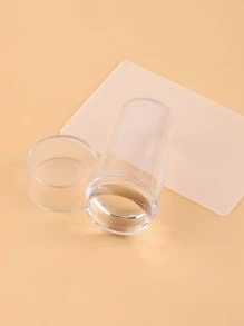 1入組美甲印章和1入組刮刀 - 無色 - 查看 4