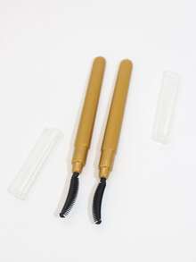 2pcs Eyelash Brush - Champagne - View 3