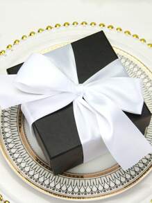 1 pieza blanco regalo liso tira para fiesta - Blanco - Ver 1