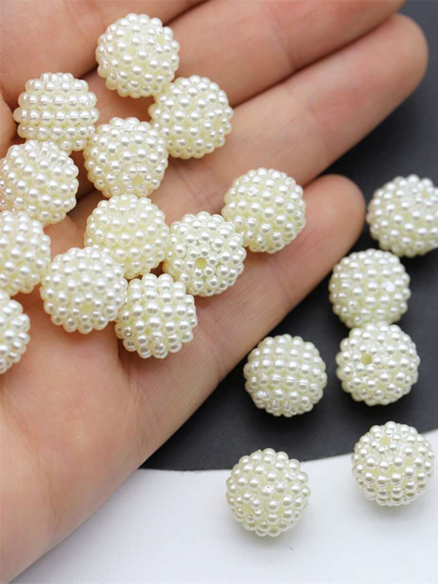 50入組人造珍珠裝飾diy珠子