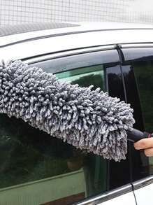 1pc Telescopic Car Washing Brush - Grey - View 2