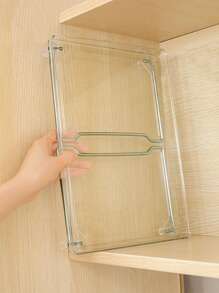 1入組透明收納塑膠可折疊桌面收納 - 無色 - 查看 8