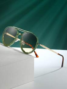 1副女士漸層鏡片波西米亞時尚眼鏡適合旅行 - 彩色 - 查看 3