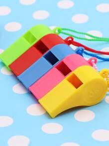 Bộ 5 Còi Nhựa Nhiều Màu Sắc, Máy Tạo Tiếng Ồn Cho Bữa Tiệc Sáng Tạo - Nhiều màu - Xem 5