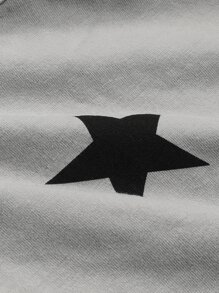 DAZY Áo khoác và áo lót dành cho xe tăng nữ Hình học Giải trí - Màu Xám nhạt - Xem 3