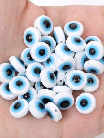 50入組眼睛設計DIY珠子